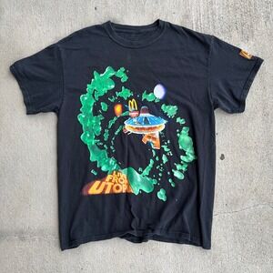 Travis Scott | Shirts | Travis Scott Utopia Metlife Stadium Exclusive Black  Short Sleeve Tee Nwot Large | Poshmark